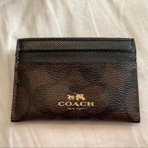 Small coach card holder